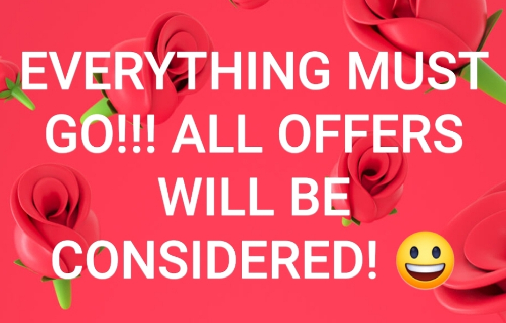 SALE**EVERYTHING MUST GO**SALE